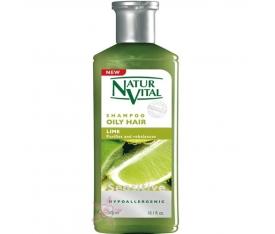 NaturVital Oily Hair Lime Şampuan- Yağlı Saçlara Özel