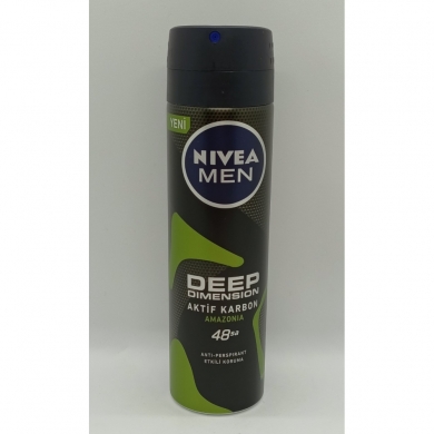 Nıvea Deep Dımensıon Amazonıa Erkek Deodorant 150 ML