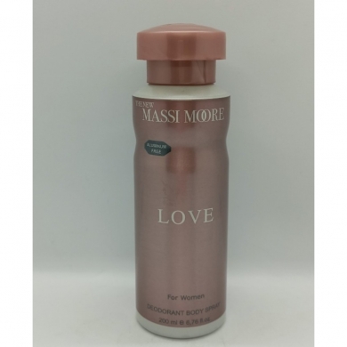 The New Massi Moore Love Kadın Deodorant 200 Ml